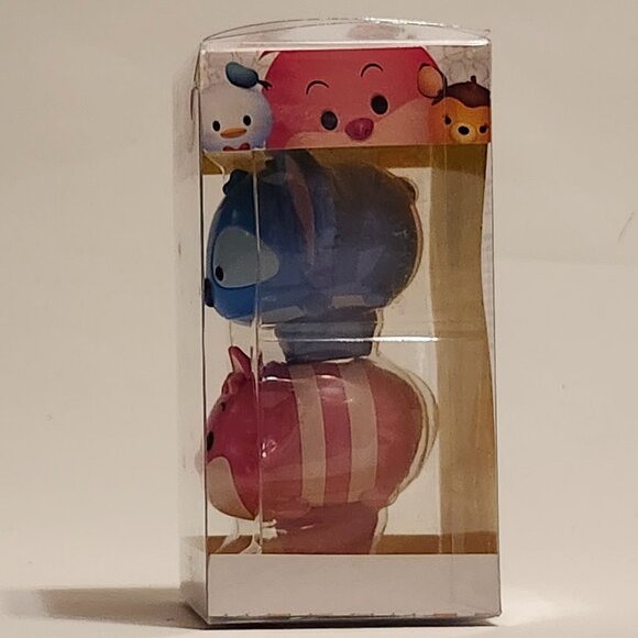 DISNEY TSUM TSUM LIP SMACKER CHESIRE CAT Stitch BNIP - Picture 2 of 6